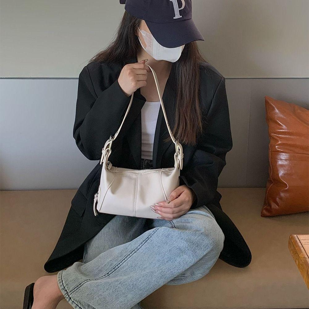 Fashion Sling Bag Y2K Crossbody Bag Simple Retro Shoulder Bag  Girls