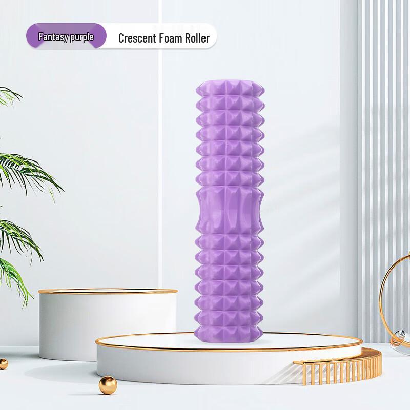 Crescent Foam Roller for Muscle Relaxation