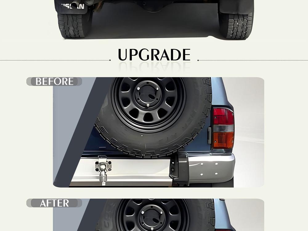 LED Tail Light Assembly with Turn Signal and Brake for 1987-1997 PATROL Y60