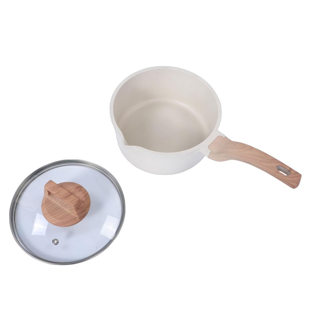 Conjunto de Panelas Antiaderente Liga de Alumínio Panela para Cozinhar Panela Grande com Tampa Espátula para Fogão Utensílios de Cozinha