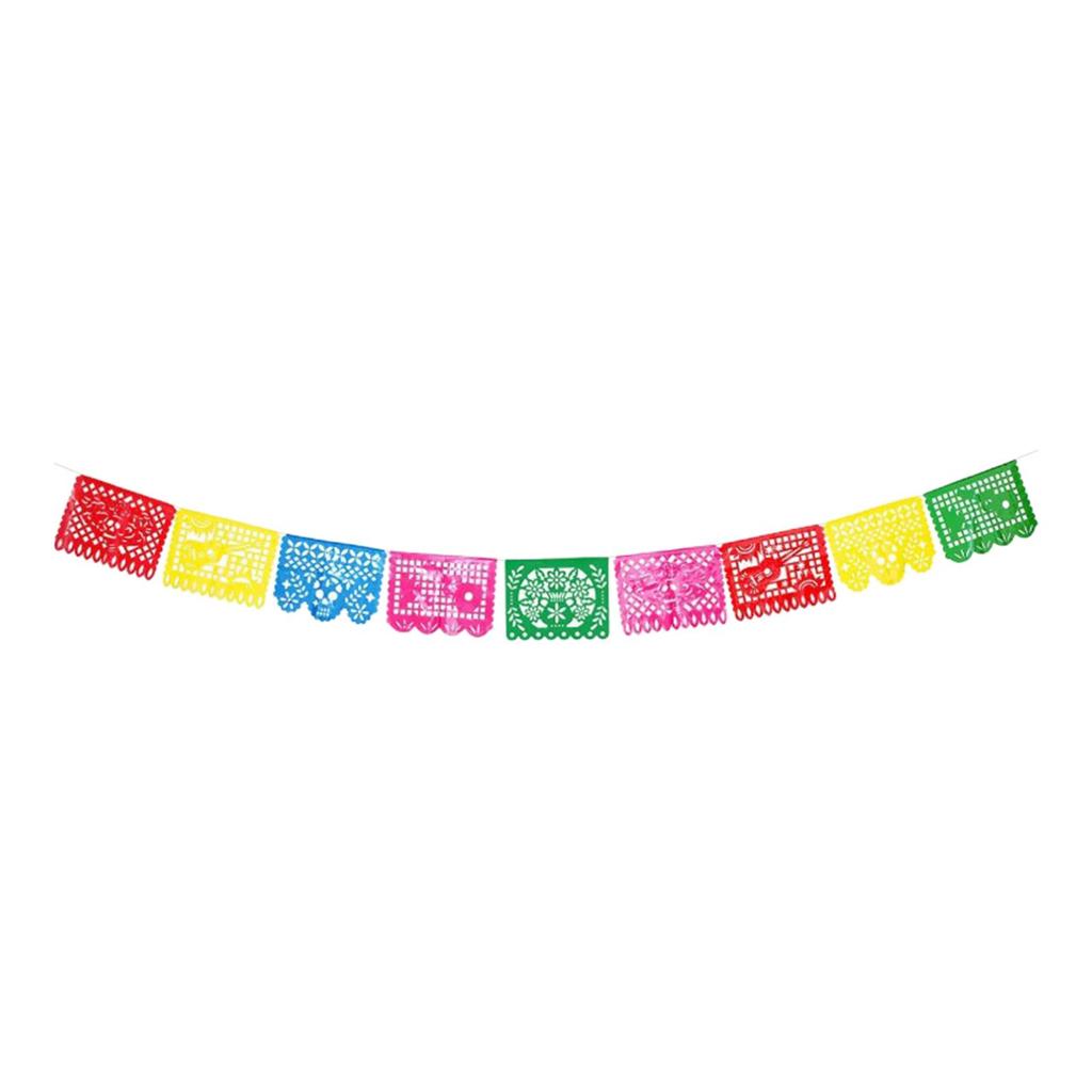Mexican Party Banner Mexican Themed Party Decorations Reusable Large Bunting Flags Fiesta Hanging Banner for Cino DE Mayo