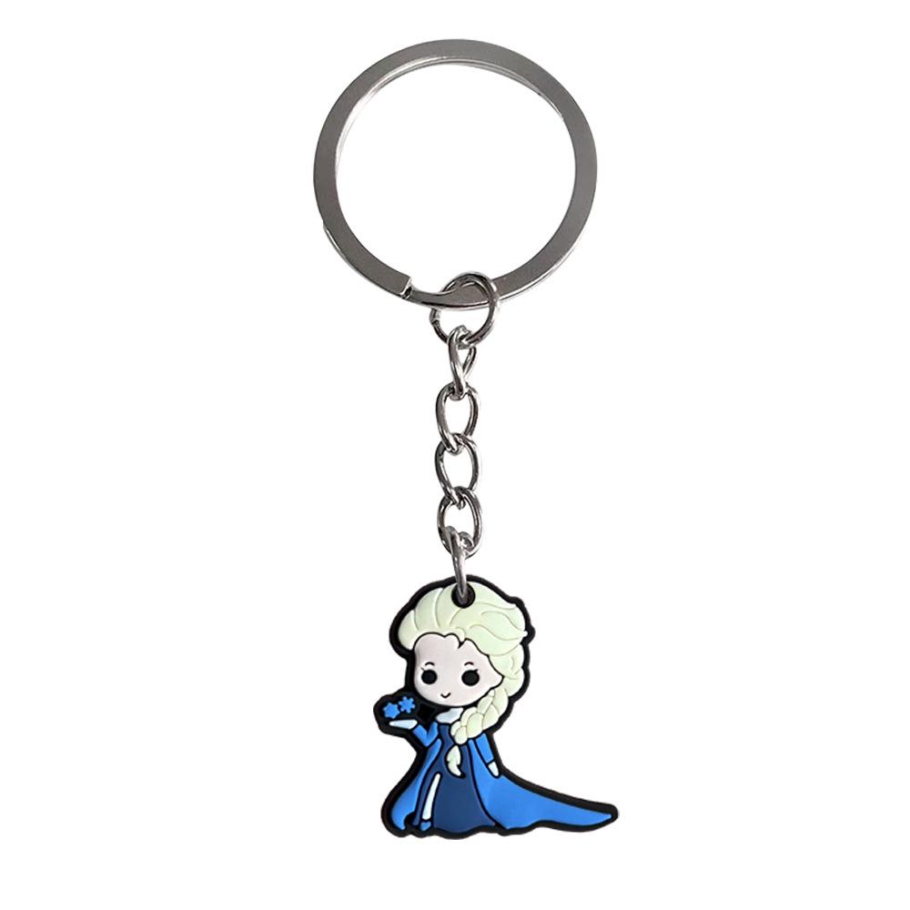 Frozen Keychain: 16 Designs - DIY Backpack Pendant, Soft PVC Charm