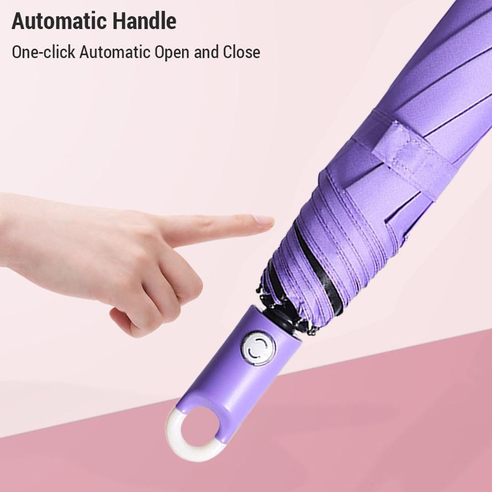 360° Rotating Handle Windproof Umbrella Lightweight Compact Umbrella  for Men and Women