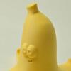 Cute Yellow Banana Peel Phone Holder 3D Printed Funny Banana Desktop Cell Phone Stand for All Mobile Phones
