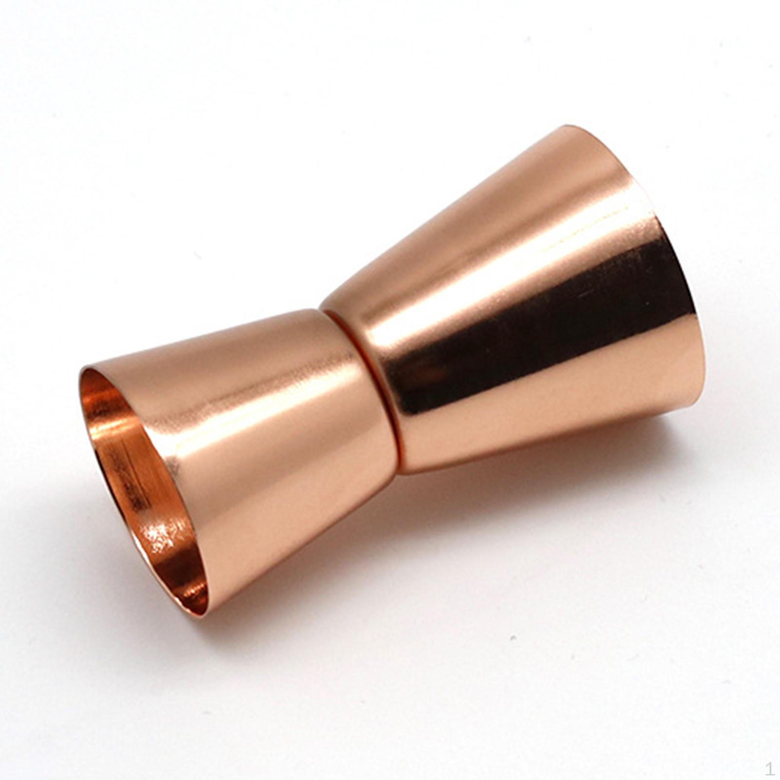 

Двойной Джиггер, 15 мл/30 мл, напиток для вечеринки, легкая чистка, элегантный бармен, нержавеющая сталь Rose Gold