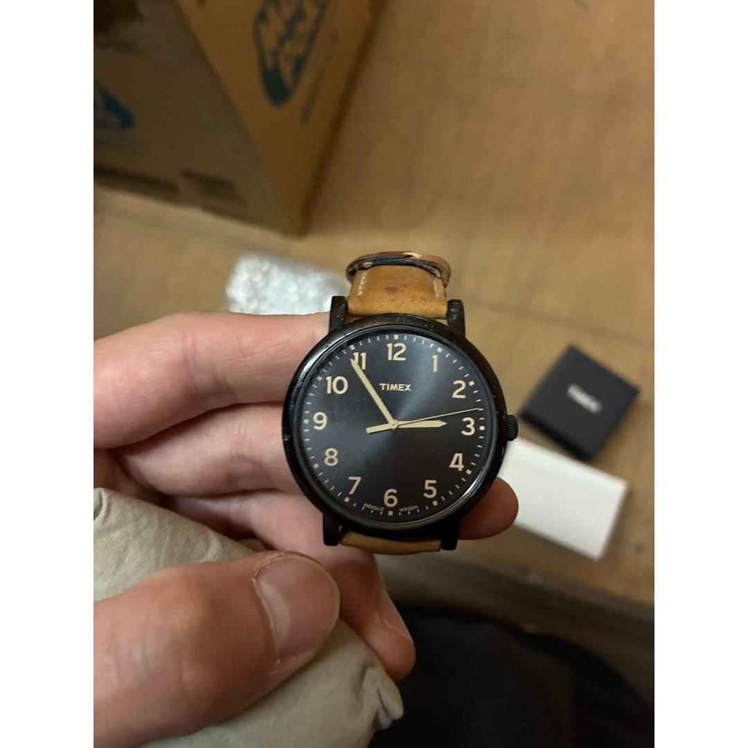 Used TIMEX watch with box junk item