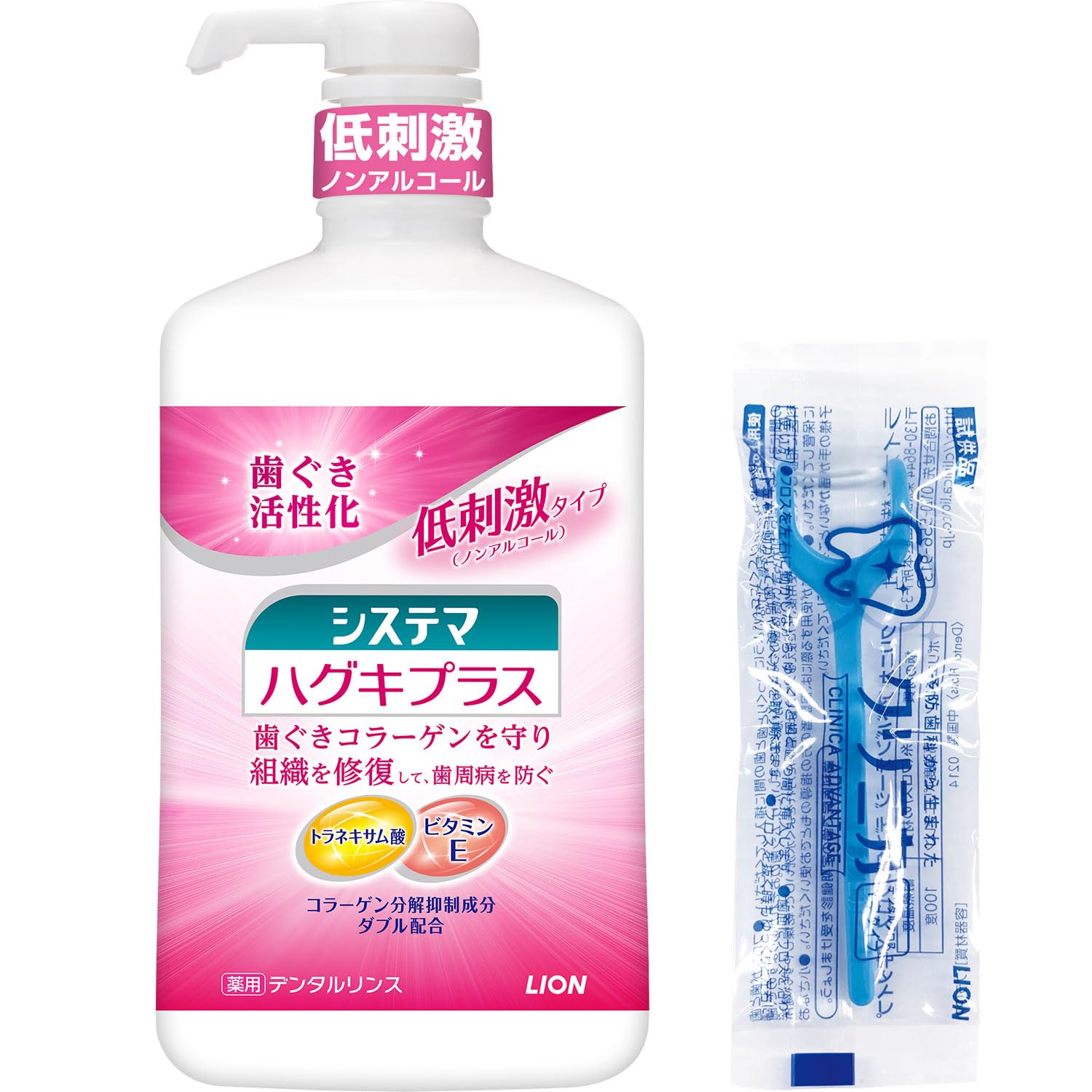 

Systema Haguki Plus Dental Medical Herb 900ml 80ml Mini Rinse or Floss be Liquid Periodontal Rinse, Mint, Mild, + Y-Shaped (Cannot selected)