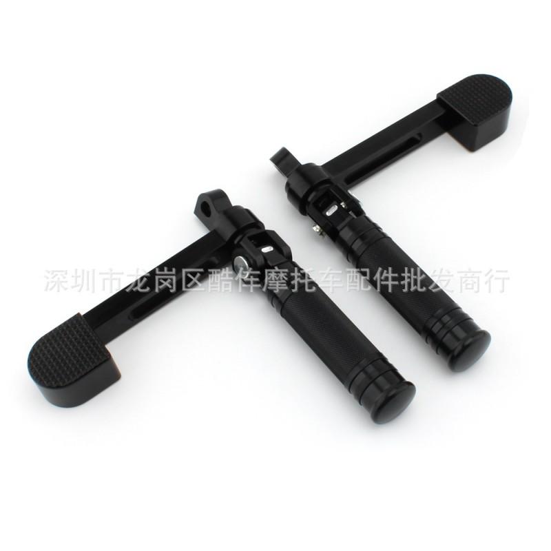 Motorcycle Footpeg Extender Harley-Davidson Touring Softail 883 Chrome Or Black Pedal Extension Kit