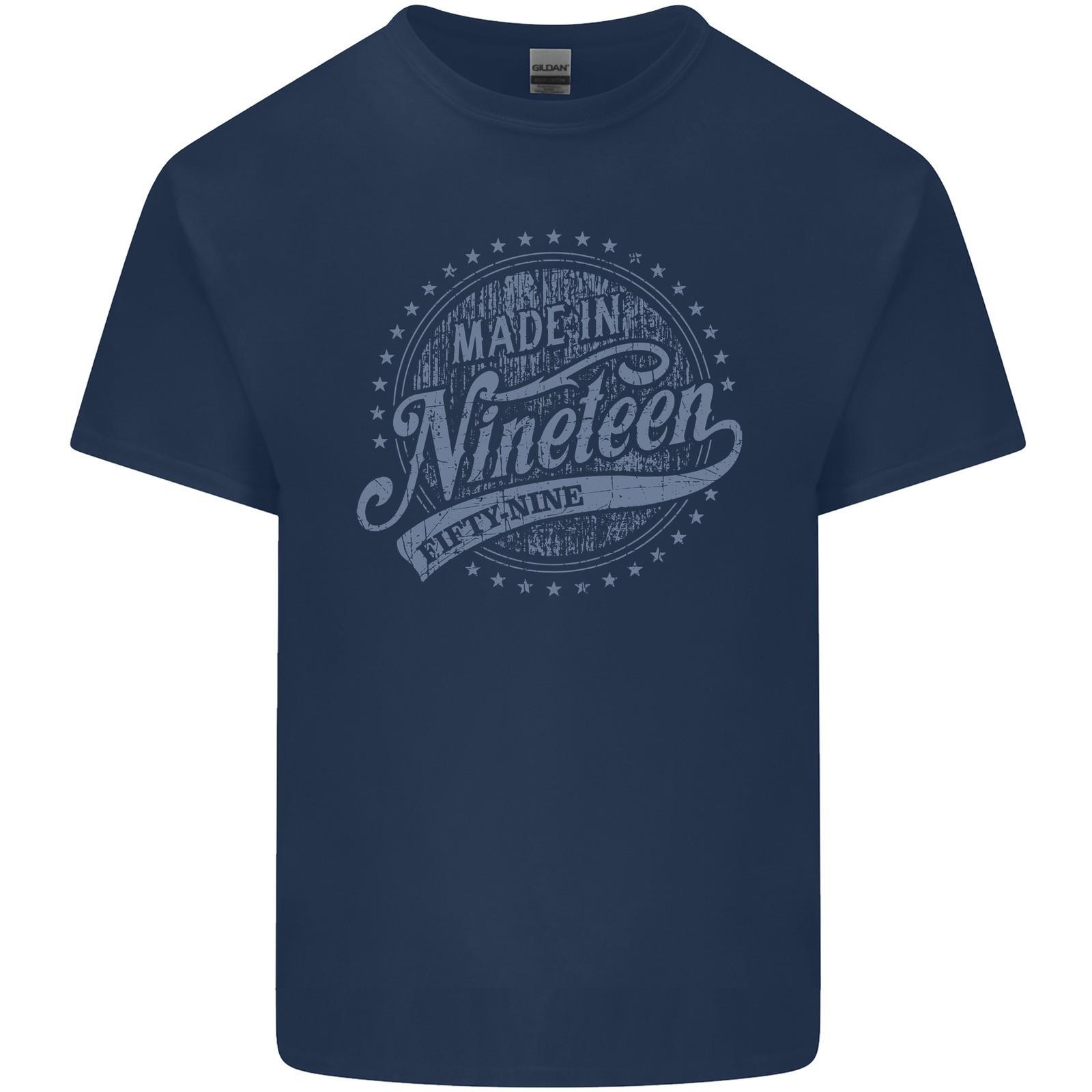 Distressed 67th Birthday Made In 1959 Mens Light Cotton T-Shirt M