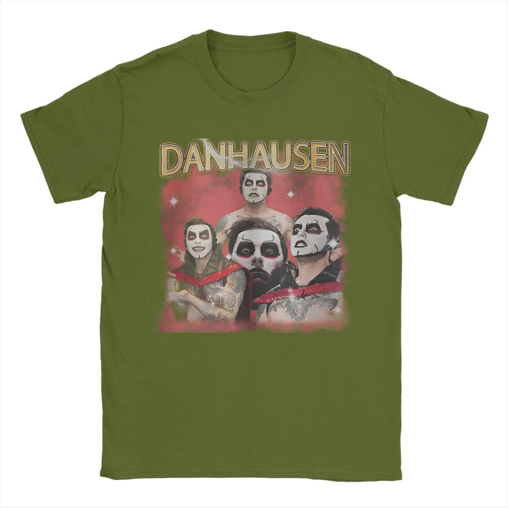 Men T-Shirts Danhausen Wrestler Wrestling Very Nice Very Evil Vintage Cotton Tees Short Sleeve T Shirt Round Neck Tops Plus Size