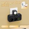 Eu Plug 3/4/5 Ac Outlet Power Strip Multiprise Wall Socket Universal Network Filter Usb Cherger Separate Switch Light Adapter Set
