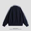 Pure Cotton Jacket for Men's New Jacket Striped Double-sided Casual Men's Lapel Spring and Autumn Men's Clothing