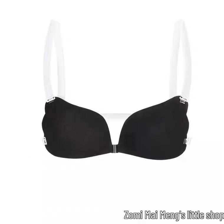 Invisible Silicone Breast Stickers with Straps for Wedding and Evening Dresses