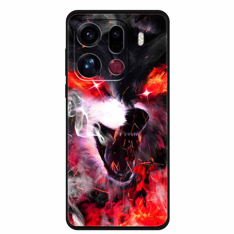 Luxus Hülle für OPPO Find X9 Pro 5G Weiches Silikon Schutz Stoßfest Handy Rückseite für OPPO Find X9 Pro 6.78" TPU Schalen