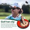 Golfballmarker mit Mittelfinger, mit magnetischem Hutclip, wasserdichtem Ballausrichtungswerkzeug, Golfzubehör für Golfliebhaber