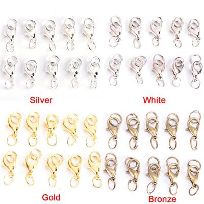 20Pc/Set Alloy Lobster Clasps Claw Jewelry Hook Making Diy Necklace Bracelet