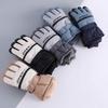 Touch Screen Waterproof Ski Gloves Women's Winter Korean Version Cold-proof and Warm Cycling Cotton Men's Thickened Velvet Student Electric Car