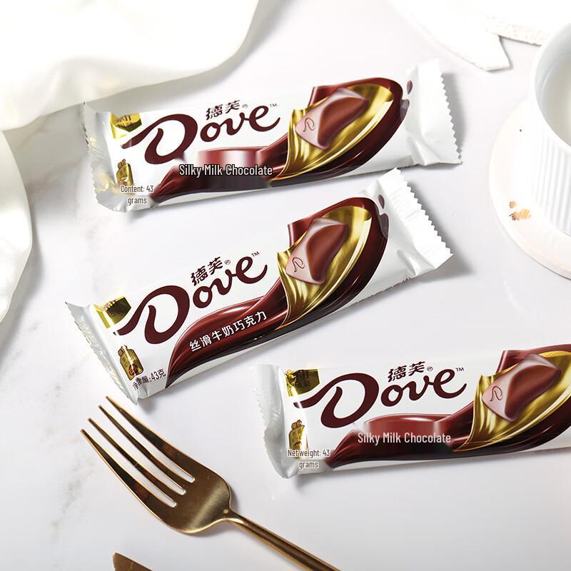 DOVE Chocolate con Leche Sedoso