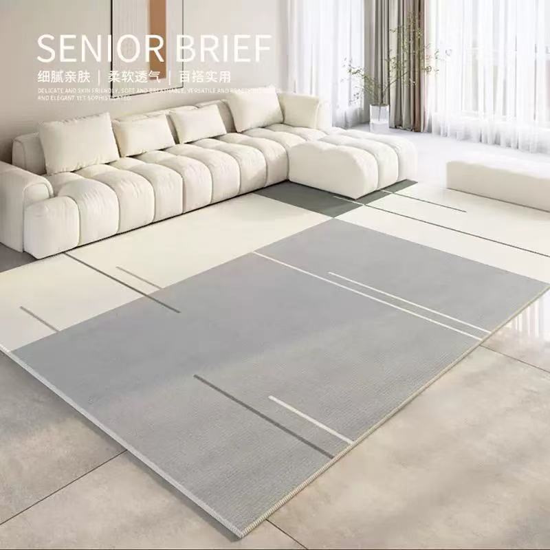 Moderner Geometrischer Teppich Wohnzimmer Sofa Couchtisch Matte Raumdekoration Schlafzimmer Kleiderschrank Große Fläche Teppich