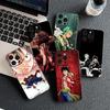 Cover for Apple iPhone 17 Pro XS Max Air 6 7 8 Plus 5 + SE 2022 SE2 16E 8+ Phone Case Water Law One Piece Luffy Roronoa Zoro