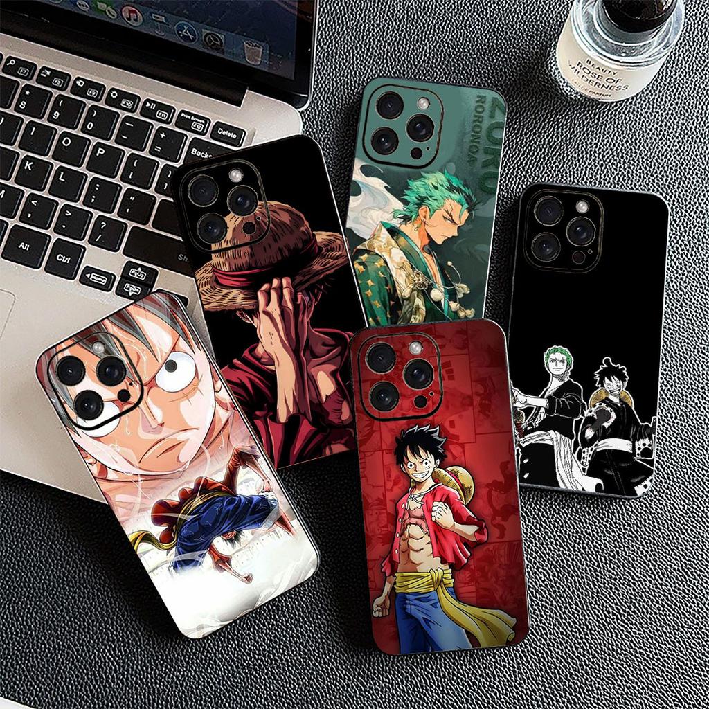 Cover for Apple iPhone 17 Pro XS Max Air 6 7 8 Plus 5 + SE 2022 SE2 16E 8+ Phone Case Water Law One Piece Luffy Roronoa Zoro
