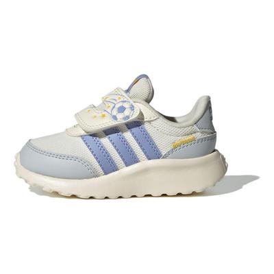 Run 70s Ac Synthetic Leather Fabric Comfortable Lightweight Durable Low Top Walker Shoes Baby Shoes White JI2481