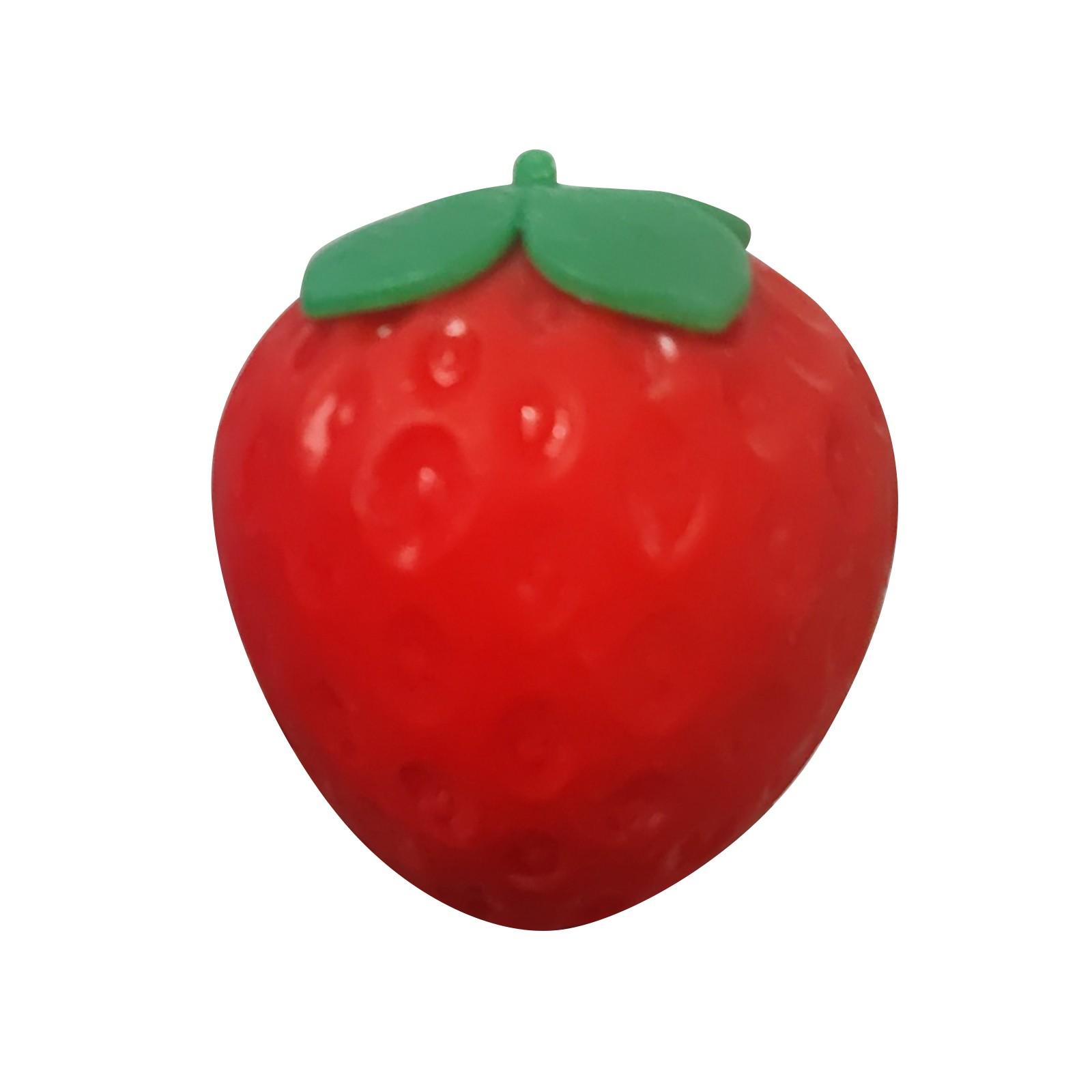 Strawberry Decompression Toy Tricky Pinch Music Decompression Vent Ball Simulation Toy One Size