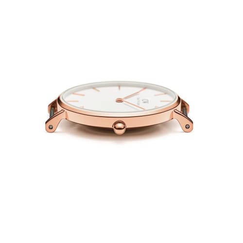 [Official Shop/2-Year Warranty/Authentic Import] Daniel Wellington DW Women's Petite Melrose 32mm Watch, Stylish, Popular, Cute, Simple Mesh Watch, Pe