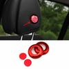 Red Aluminum Seat Headrest Switch Button Cover Trim For Benz C-Class 2015-