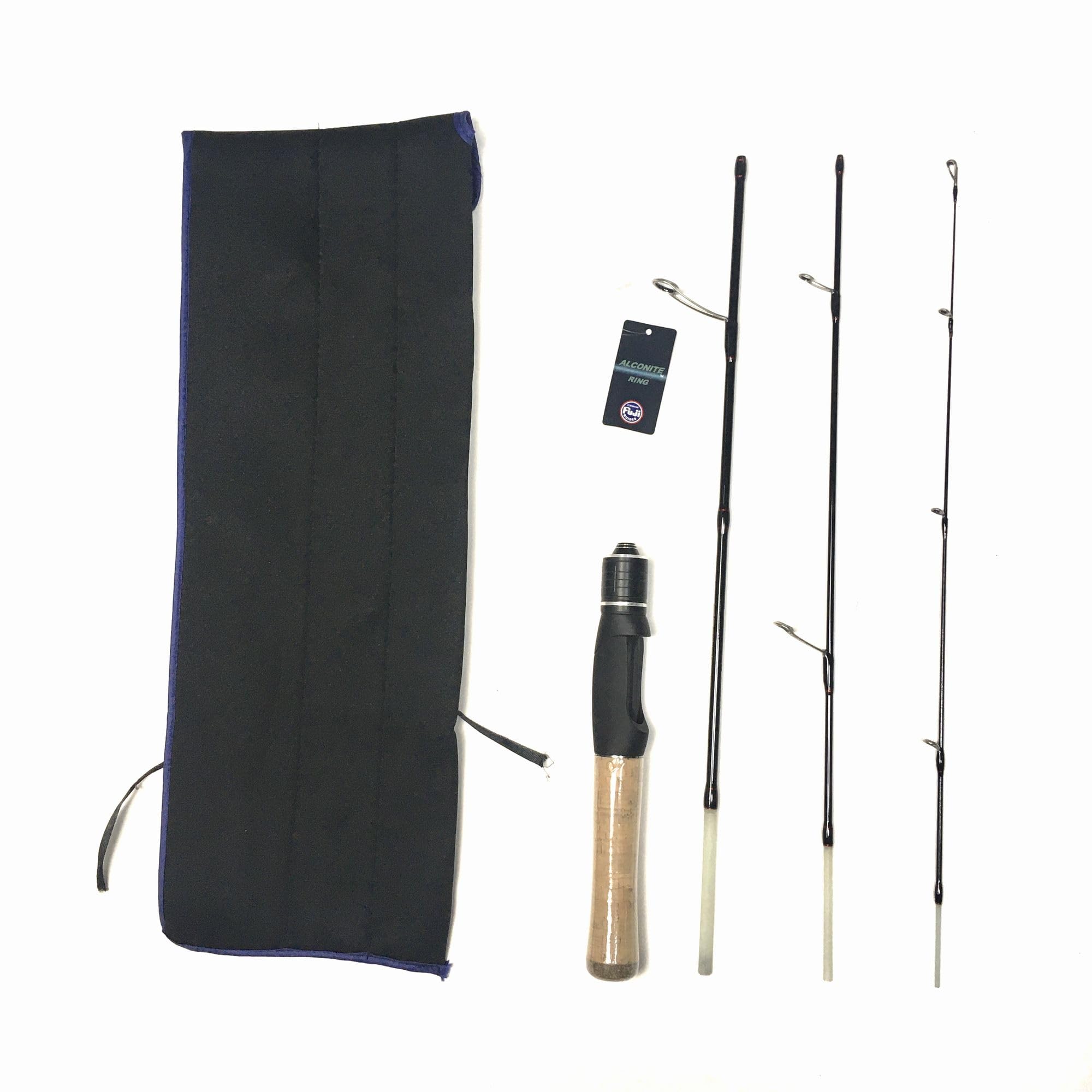 

Fuji Guide Spinning Pack Rod 4 Pieces Spinning Rod Trout Rod Rock Fish Mountain Woman Rainbow Trout Area Trout Travel Rod Mobile Rod 4.6ft (UL)