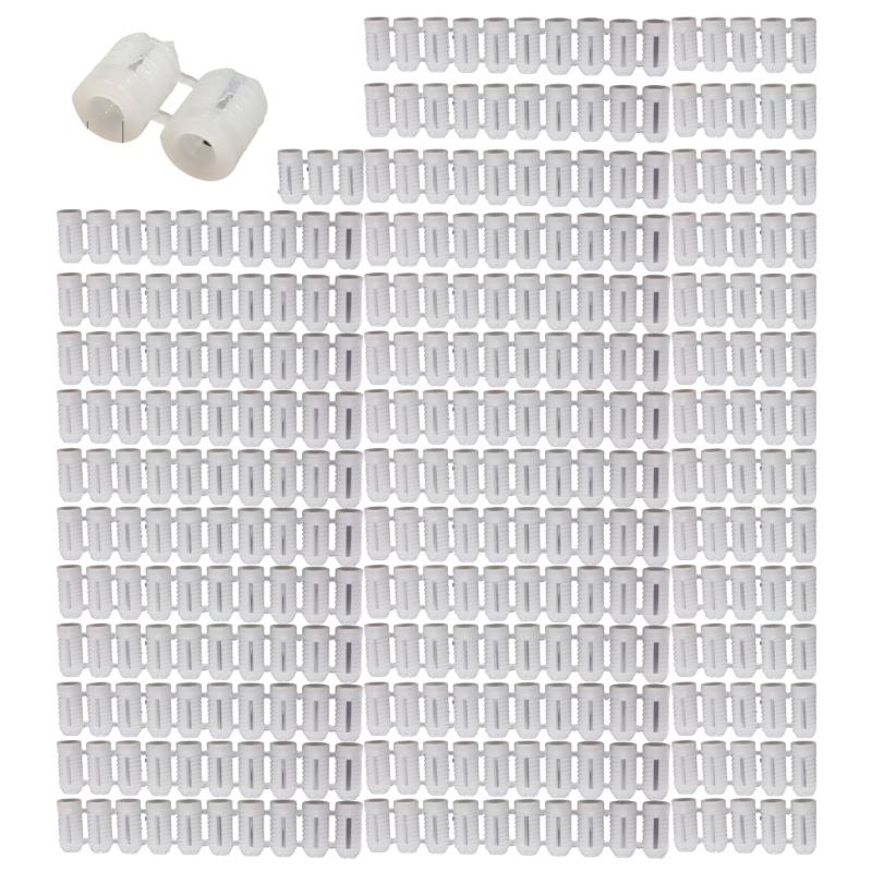 900pcs Sturdy Plastic Expansion Dowels 5mm Portable Accessory for Household Repairs and Professional Installation Needs