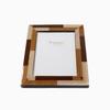 Photo Frame NATALINI Made In Italy Natalini Photo Frame Handmade Brown Sherwood Interior Wooden Photo Holder