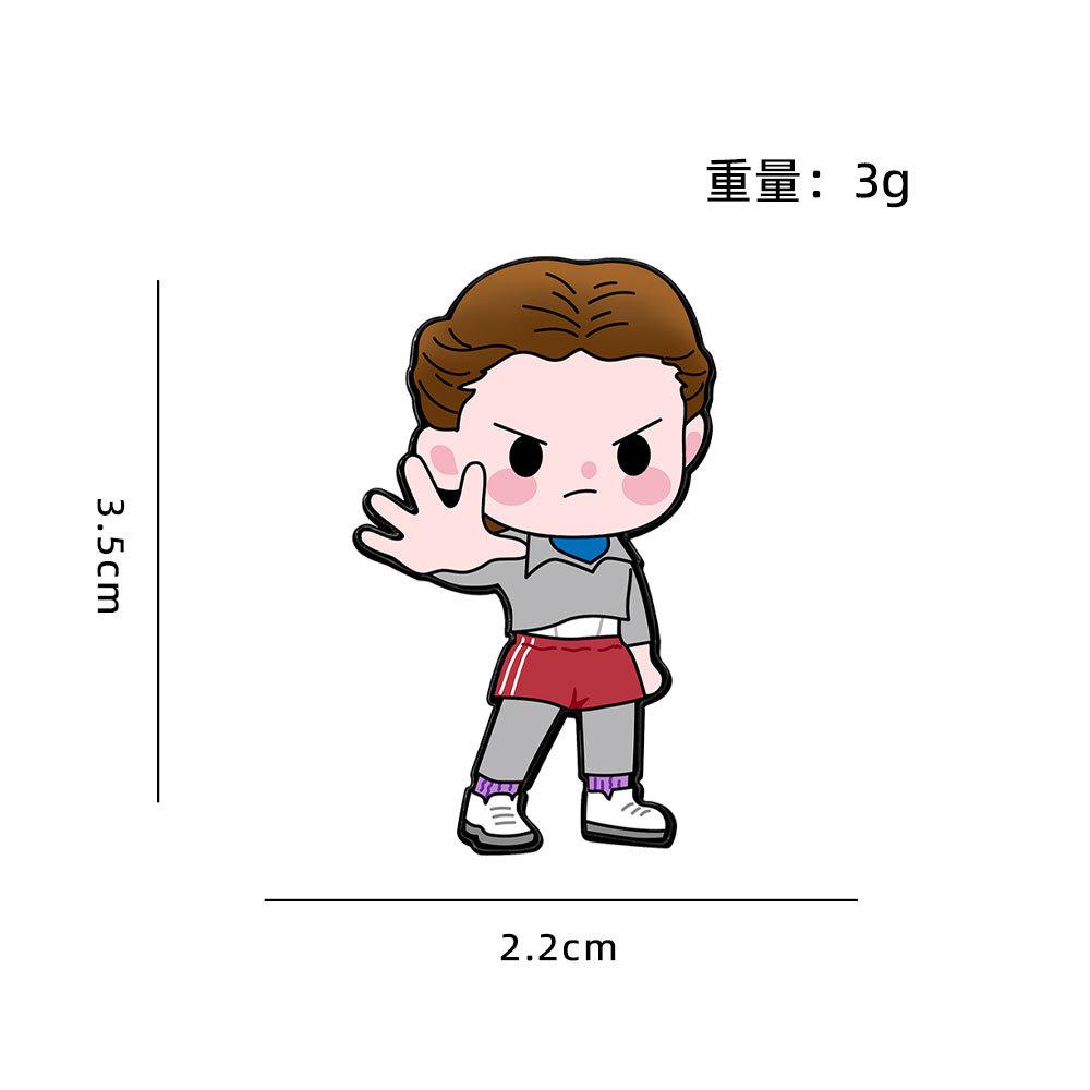 Adorable Q-version Cartoon Enamel Pins Cartoon Women's Brooches Men Lapel Pins Badge on Backpack Costume Accessories Jewelry Gifs