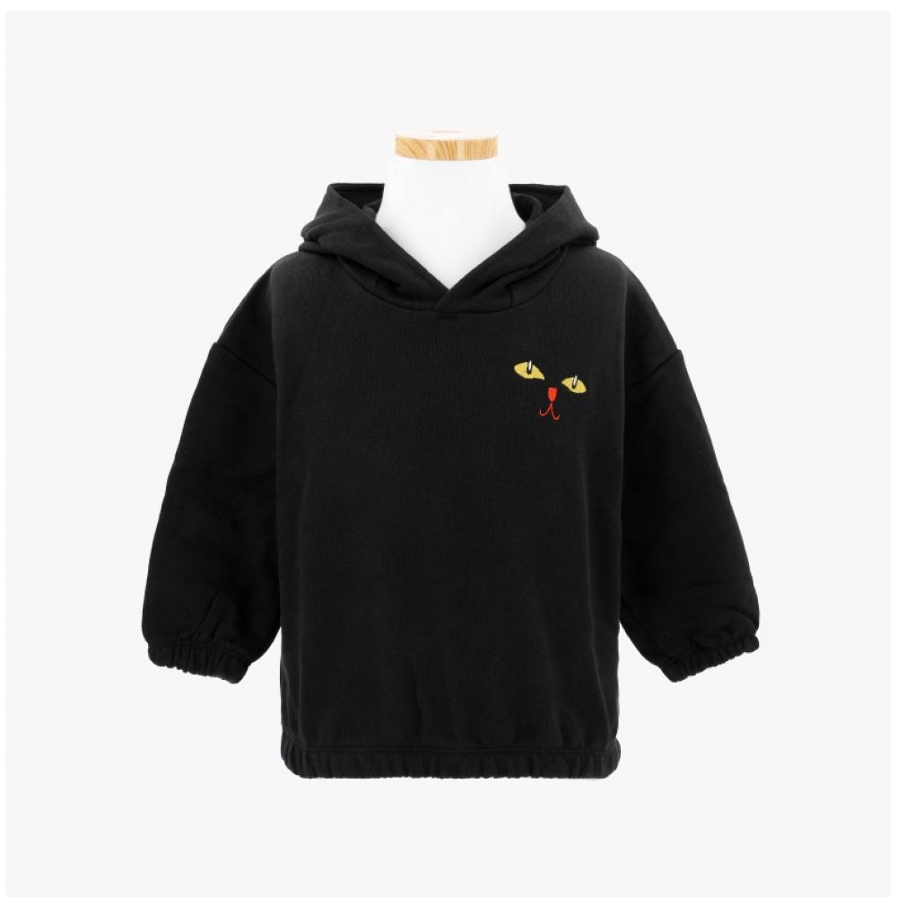 Mini Rodini 2472016099  Cat Ears Hoodie  Cat Cat Ear Kids Hoodie