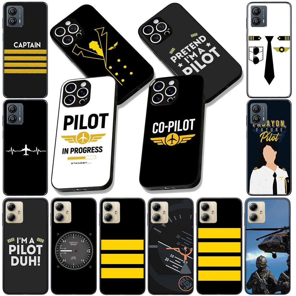 Airplane Pilot Epaulette Casing Phone Cover for Xiaomi Redmi Note 12 11 10 Pro 10A 10C 12C 14C A4 Note12 5G Soft Case