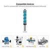 Flush Trim Spiral Router Bit 1/2in Shank 3/4in Cut Diameter Double Bearing Carbide Router Bit for Woodworking