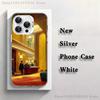 E-edward H-hopper Art Phone Case For iPhone 17,16,15,14,13,12,11,Pro,XS,Max,Plus,Mini,SE4,E White Matte Shockproof Cover
