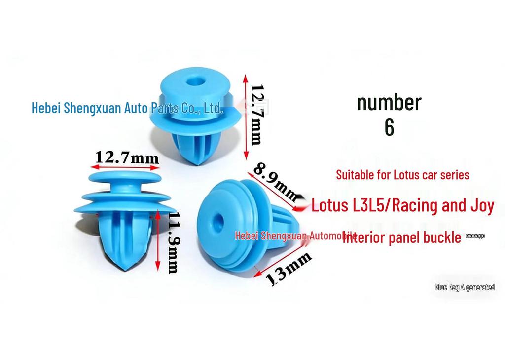 Universal Nylon Door Panel & Trim Fixing Clip for Cars