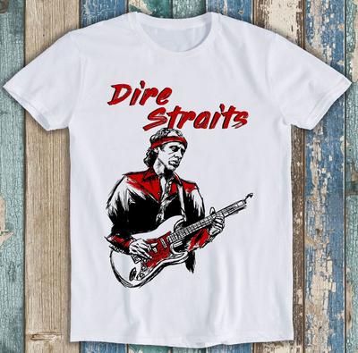 Dire Straits Sultans of Swing Brothers In Arms Music Meme Gift Tee T Shirt M1260