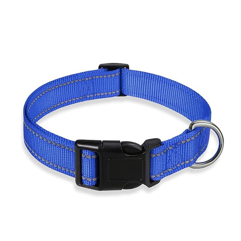 Reflective Dog Collar for Small Medium Dogs, Adjustable Safety Pet Neck Collar, Night Visibility Dog Neck Band, Pet Supplies