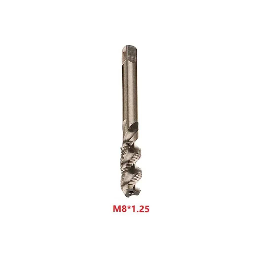 Metric HSS Spiral Flute Screw Threading Taps Drill Set Tools For Machine Metals M2 M2.5 M5 M6 M8 M10 M12 M16 M20 M240