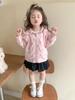 2025 Frühling/Herbst Koreanischer Stil Niedlicher Trenchcoat für Baby-Mädchen