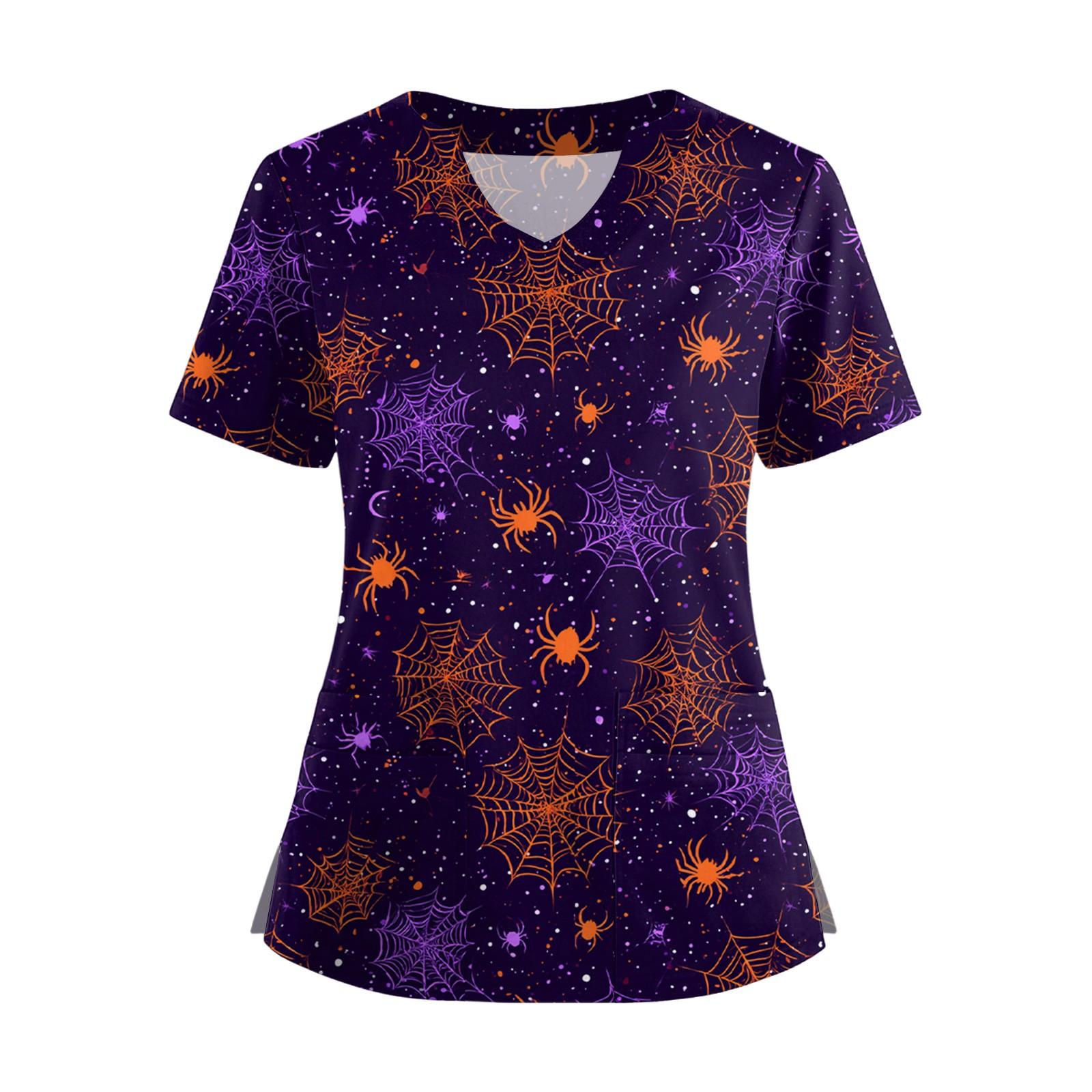 

Женская футболка с коротким рукавом, однотонная, с V-образным вырезом, на пуговицах сбоку, с разрезом S