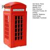 Office Meeting Phone Storage British Booth Stand, 3D Printed Holder, Novelty Creative Jail for Focus Smartphone Lock‑Up Box Family Gatherings Party