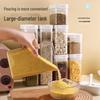 ZISIZ Food Grade Plastic Storage Container Set