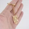 Dreamtimes 2026 Tiger Pendant Keychain Fashion Punk Stainless Steel Men's Animal Head Accessories Gift