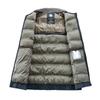 Graphene Plus Samt Verdickte Baumwolljacke für Herren im Winter Business Casual Revers Wollkragen Jacke Warme Baumwollkleidung Businesskleidung