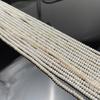 1String, White Natural Freshwater Pearls, Handmade Flat Pearl Beads for Jewelry Making DIY Necklaces Crafts (Beads 3-4mm, Length 36cm)