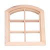 ature   Arched Window Furnishings with 6 Panes