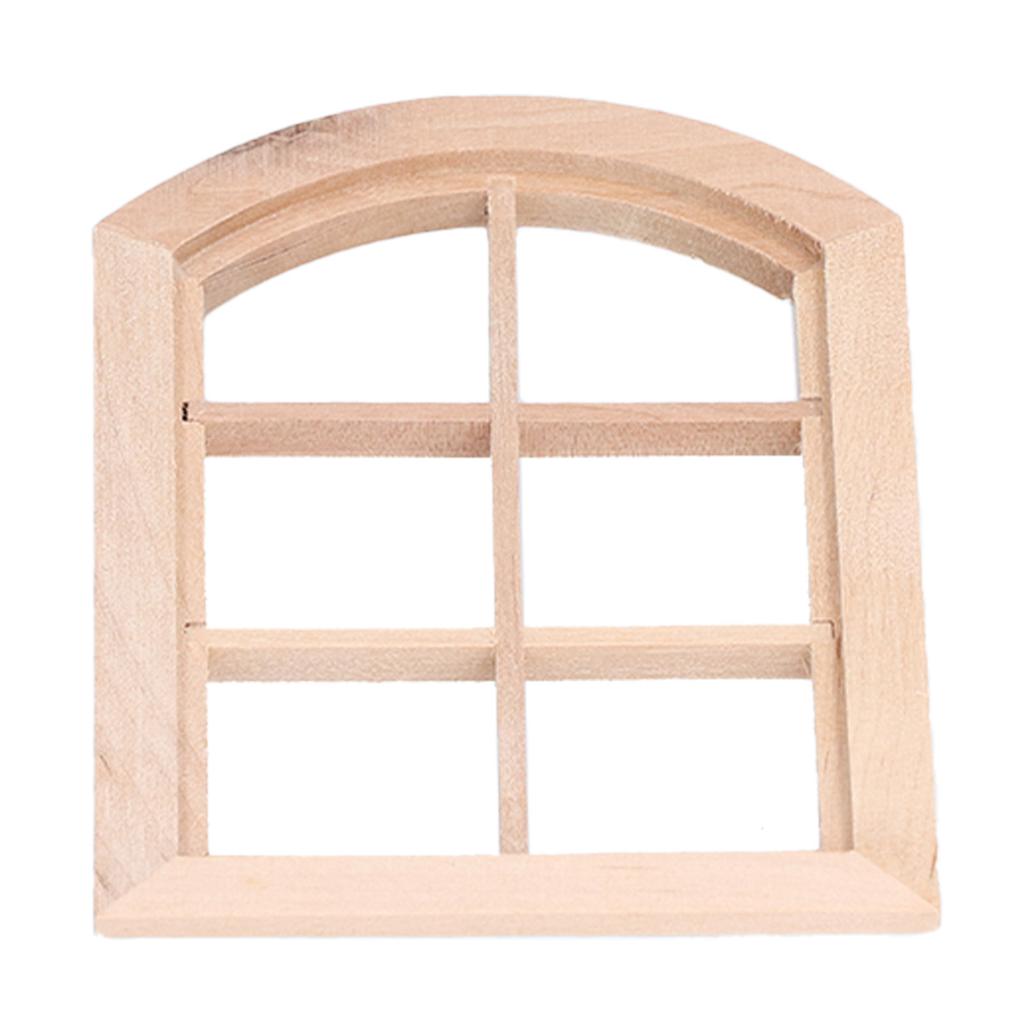 ature   Arched Window Furnishings with 6 Panes